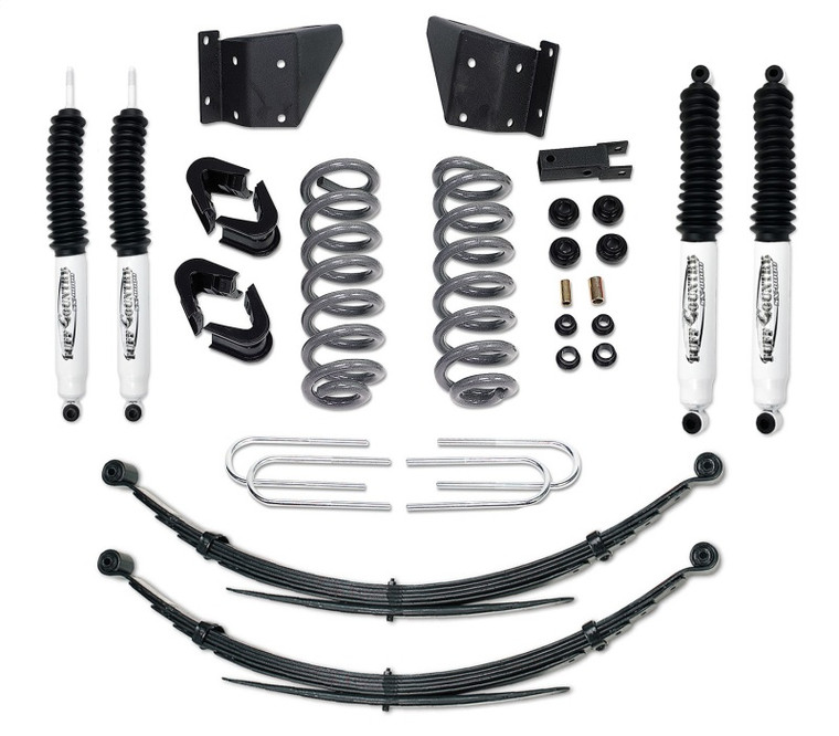 Tuff Country 78-79 Ford Bronco 4x4 4in Performance Lift Kit with Rear Leaf Springs (SX8000 Shocks)