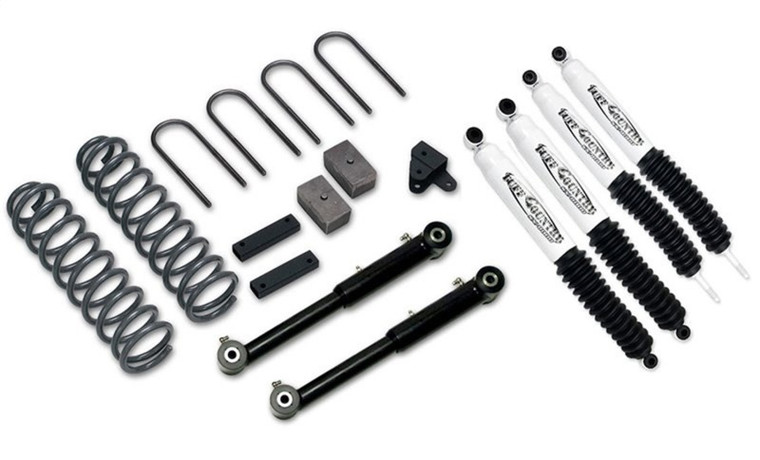 Tuff Country 87-01 Jeep Cherokee 4x4 3.5in Lift Kit EZ-Flex (SX8000 Shocks)