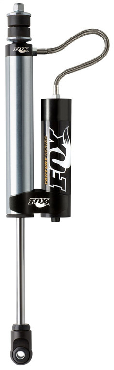 Fox 2.0 Factory Series 8in. Smooth Body Remote Res. Shock w/Stem Top (Cust. Valv) - Blk