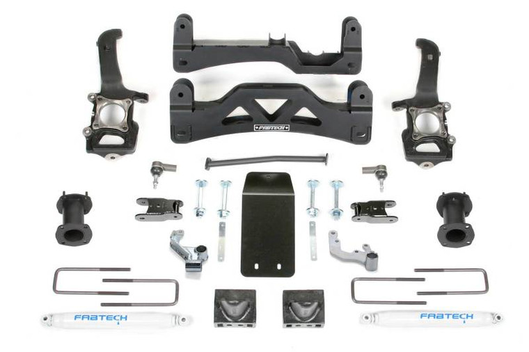 Fabtech 2014 Ford F150 4WD 6in Basic System w/Perf. Shocks