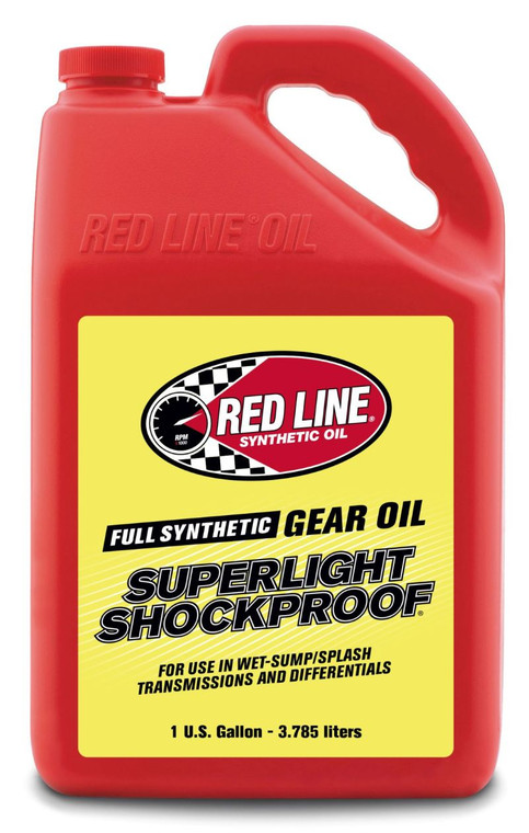 Red Line SuperLight ShockProof Gear Oil - Gallon - Case of 4