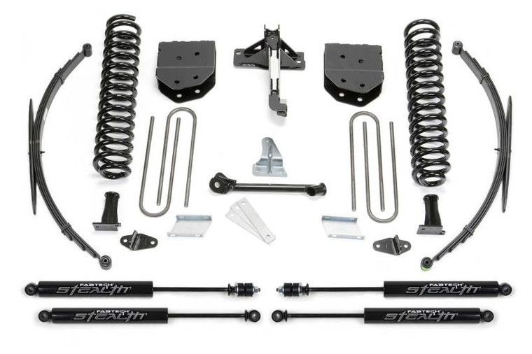 Fabtech 08-16 Ford F250/350 4WD 8in Basic System w/Stealth Shocks