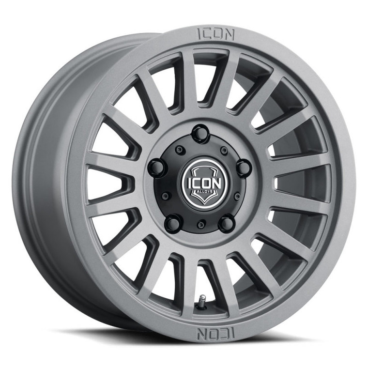 ICON Recon SLX 18x9 5x5.5 BP 0mm Offset 5in BS 77.9mm Hub Bore Charcoal Wheel