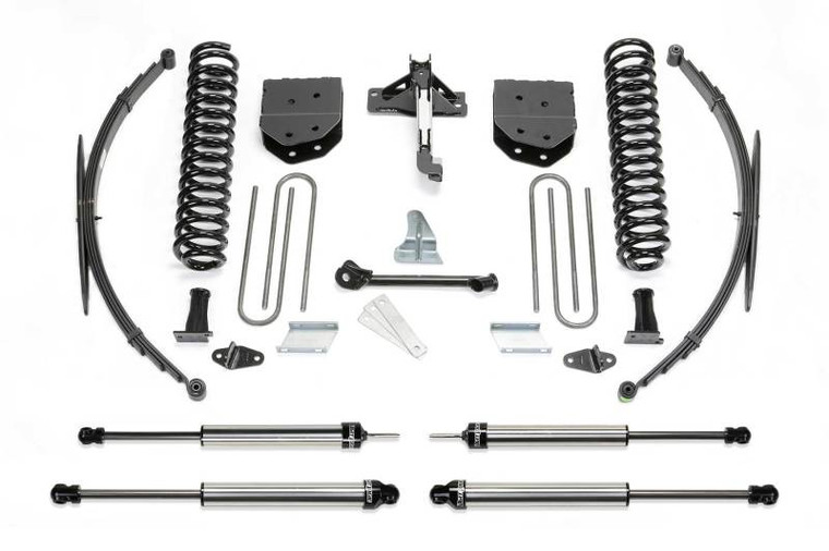 Fabtech 08-16 Ford F250/350 4WD 8in Basic System w/DL Shocks