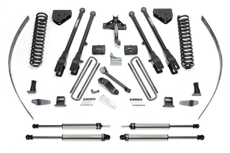 Fabtech 08-16 Ford F250 4WD w/o Overload 8in 4 Link System w/DL Shocks