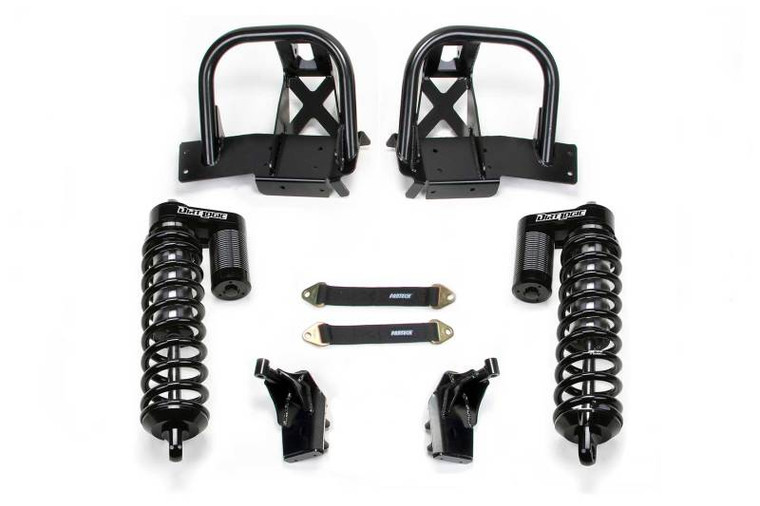 Fabtech 08-10 Ford F250/350 4WD 10in DL 4.0 Coilover Conversion System