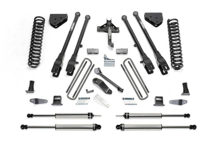 Fabtech 08-10 Ford F350 4WD 10in 4 Link System w/DL Shocks