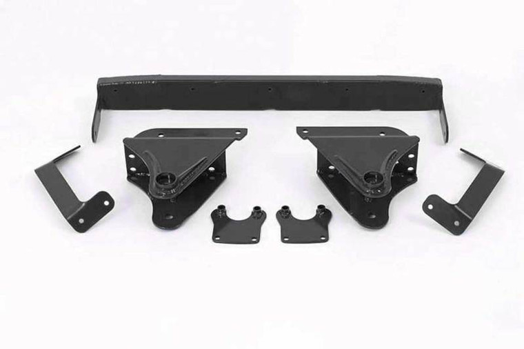 Fabtech 00-05 Ford Excursion 4WD 3.5in Front Spring Hanger System w/Perf. Shocks
