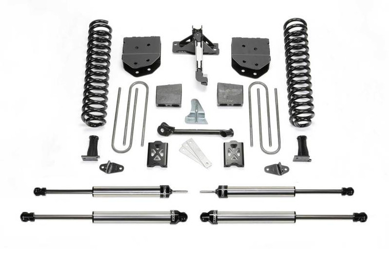 Fabtech 05-07 Ford F250 4WD w/o Overload 6in Basic System w/DL Shocks