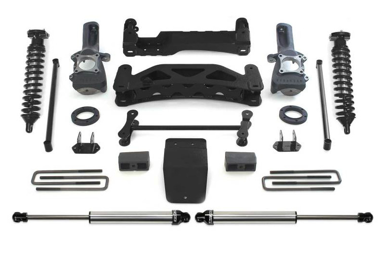 Fabtech 04-08 Ford F150 4WD 6in Perf. System w/DL 2.5 Coilovers & Rear DL Shocks