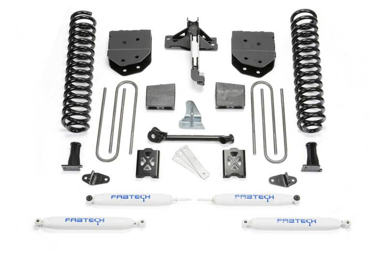 Fabtech 05-07 Ford F250 4WD w/Overload 6in Basic System w/Perf. Shocks