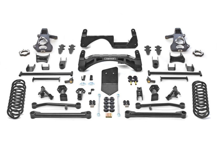 Fabtech 07-14 GM K1500 SUV 4WD w/Autoride 6in Basic System