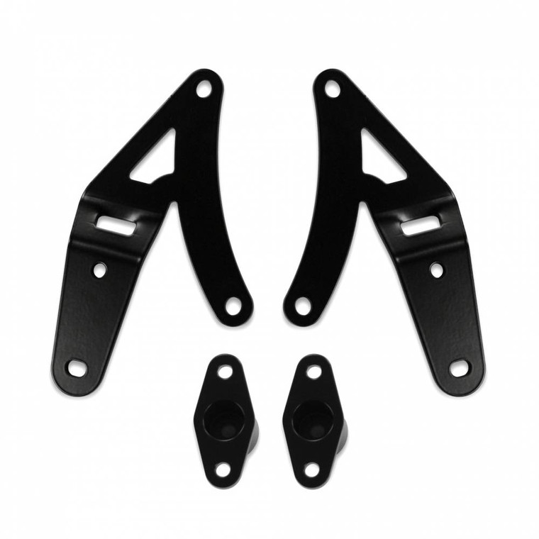 Cognito KC HiLiTES Pro 6 Light Bracket Kit For 14-21 Polaris RZR XP 1000 / XP Turbo / Turbo S 2 Seat Roll Cage