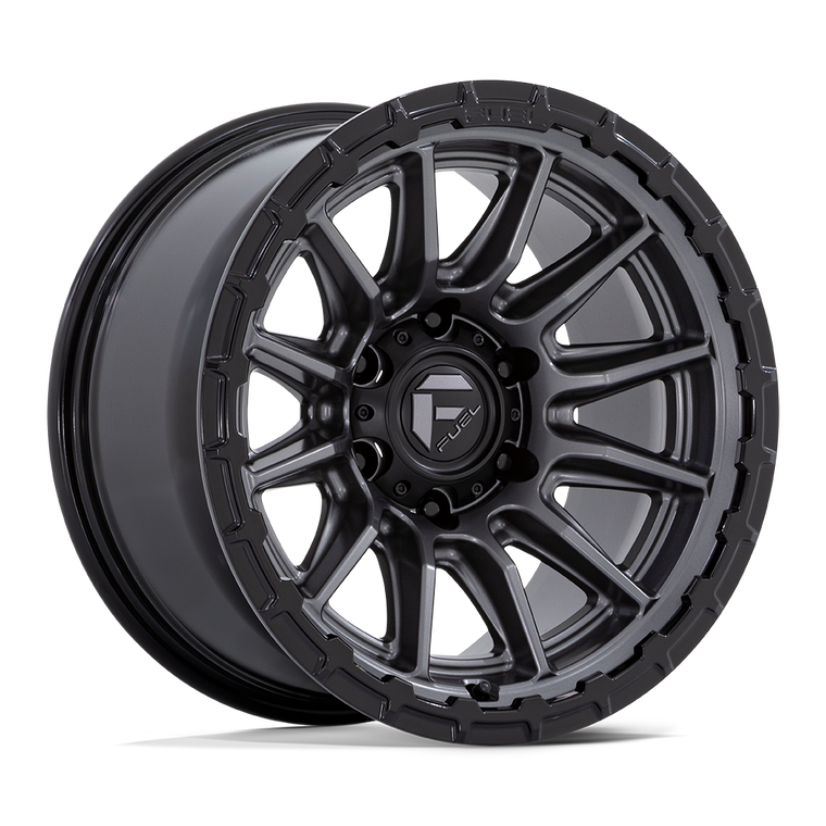D866 22X9.5 6X135 M-GNMTL BLK-LP 20MM 22X9.5
