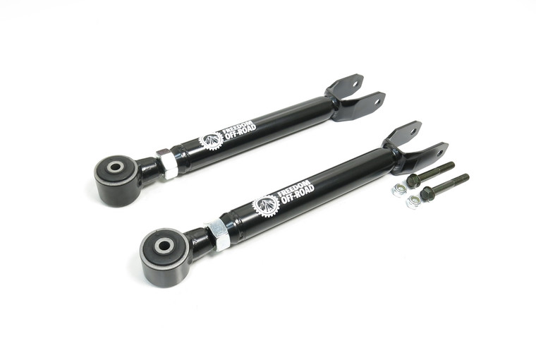 Adjustable Front Upper Control Arms 0-6.5 Inch Lift 07-18 Wrangler JK Freedom Off-RoadC