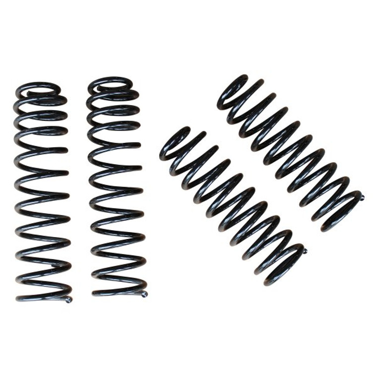 4 Inch (4DR)/4.5 Inch (2DR) Front and Rear Lift Springs 07-18 Jeep Wrangler JK/JKU Freedom Off-RoadA