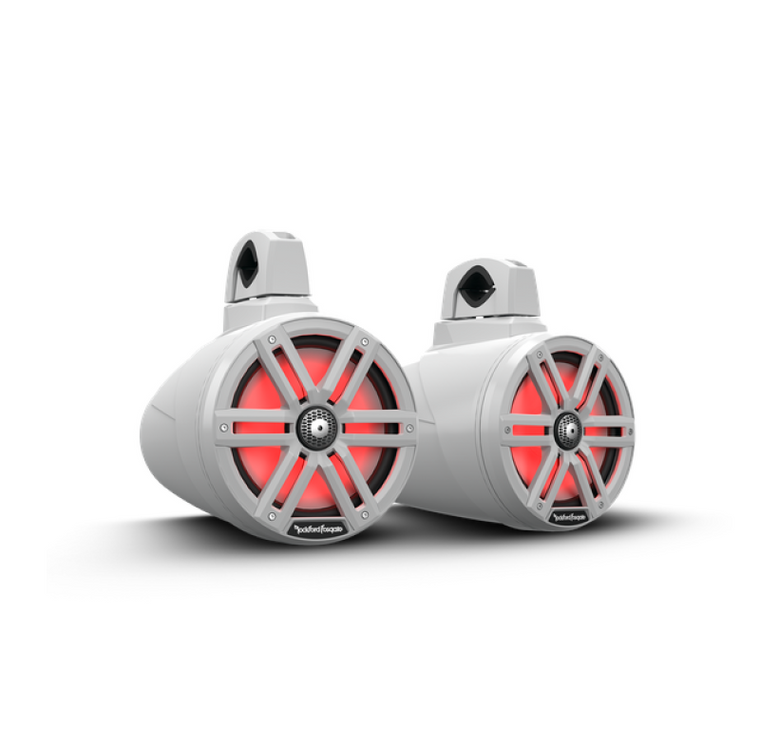 Rockford Fosgate M2 8in Moto Can - White M2WL-8