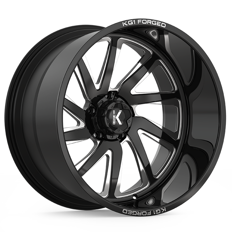 VILE 22X14 5X139.7 ET -76 CB 78.1 GLOSS BLACK MILLED