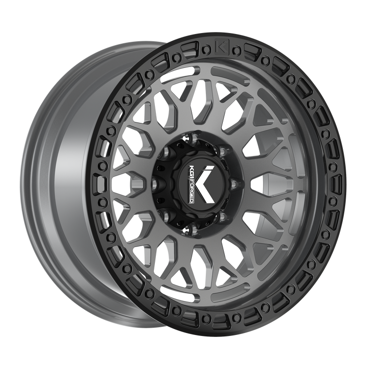 DIAMONDHEAD 20X9.5 8X170 ET -12 CB 125.1MATTE ANTHRACITE BLACK RING
