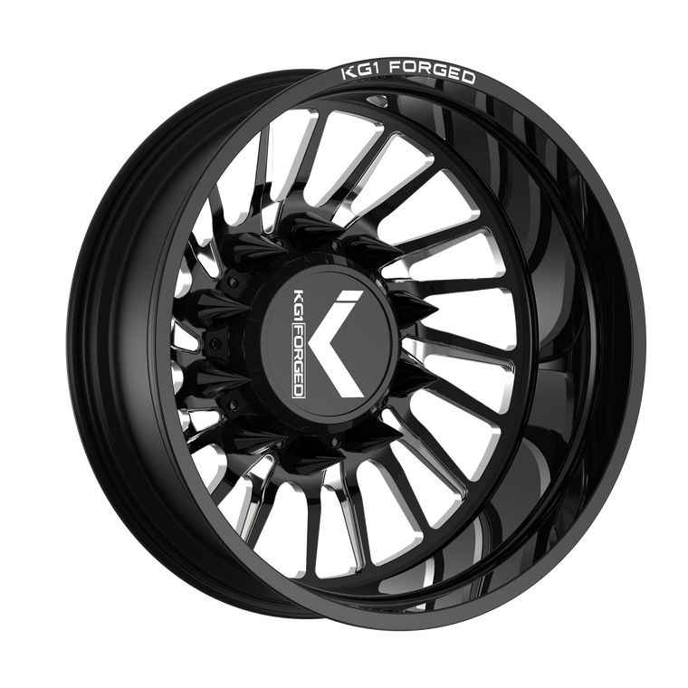 JAVELIN-D 26X8.25 10X285 ET 145 CB 220.2 GLOSS BLACK MILLEDLeft