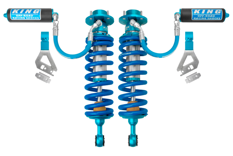 King Shocks 2023+ Toyota Sequoia 2.5 Dia Front Coilover w/Remote Reservoir (Pair)