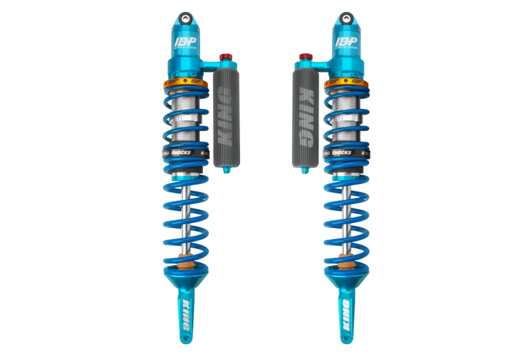 King Shocks 2022+ POLARIS RZR PRO R 3.0 Front Coilover Finned Reservoir Shock w/2.5 Adjuster -Single