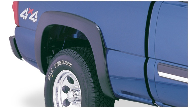 Bushwacker 03-06 Chevy Silverado 1500 Fleetside OE Style Flares 2pc 78.0/96.0in Bed - Black