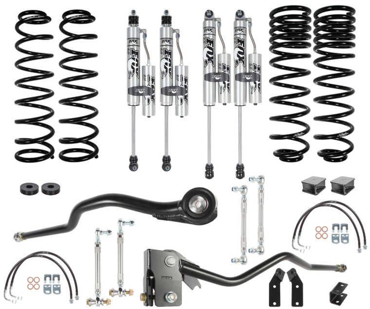Carli 07-17 Jeep Wrangler JKU Backcountry 2.0 System - 3in Lift