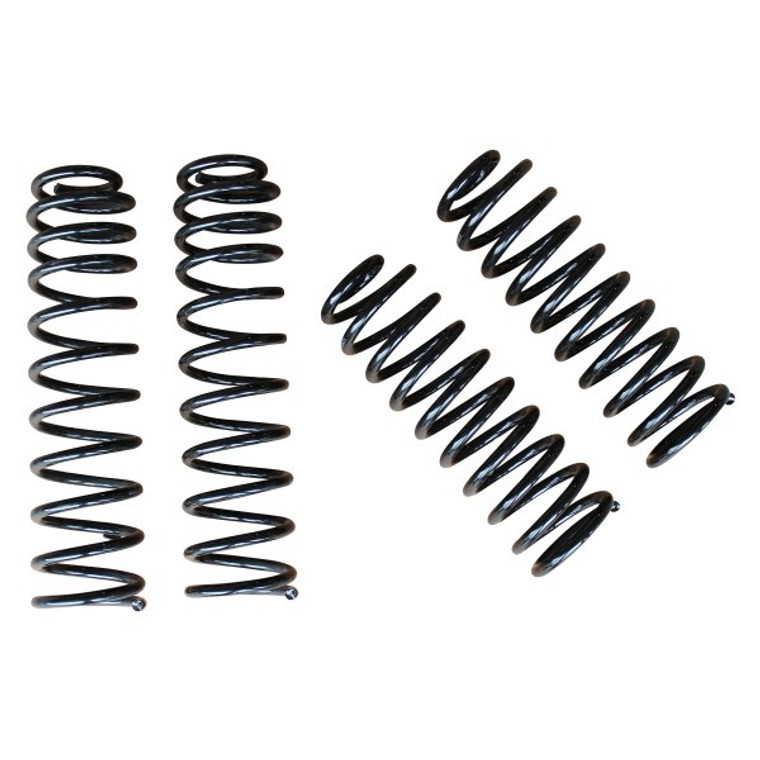 4 Inch (4DR)/4.5 Inch (2DR) Front and Rear Lift Springs 07-18 Jeep Wrangler JK/JKU Freedom Off-Road