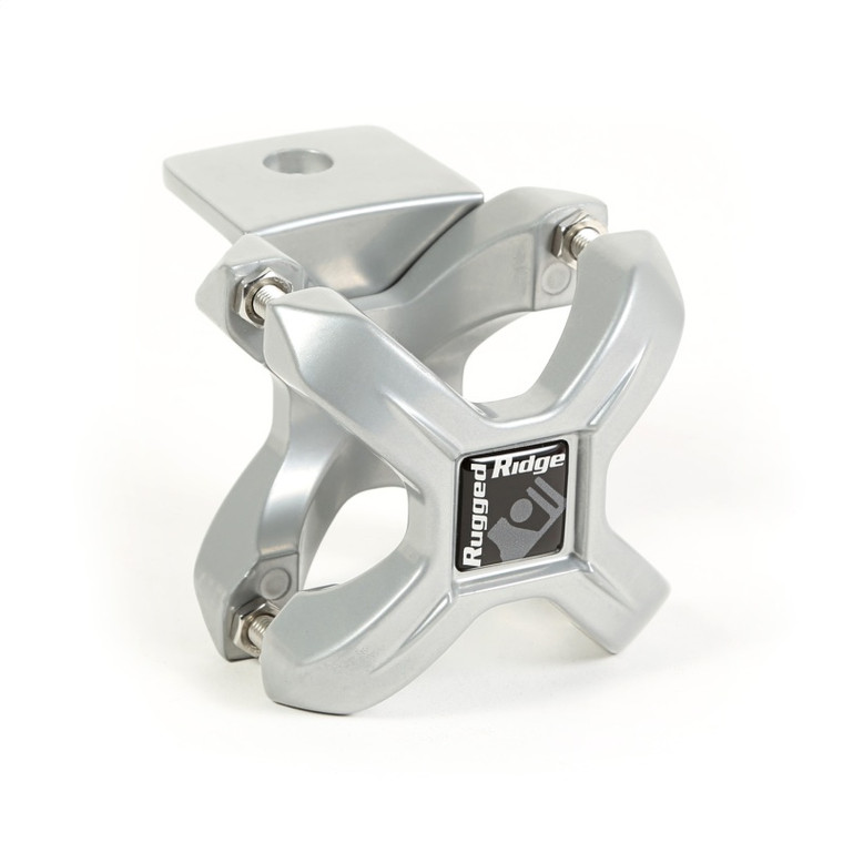 Rugged Ridge 1.25-2.0in Silver X-Clamp
