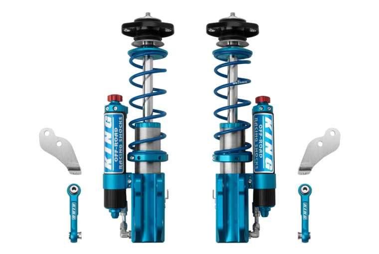 King Shocks 19-24 Mercedes-Benz Sprinter 2500 2WD Front 2.5 Piggy Hose Reservoir Shock w/ Adj. Kit