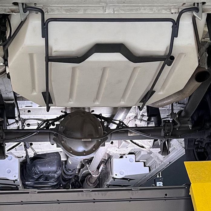 S&B 35 Gallon Spare Tire Replacement Fresh/Grey Water Tank 2007-2025 Mercedes Sprinter 144" & 170"