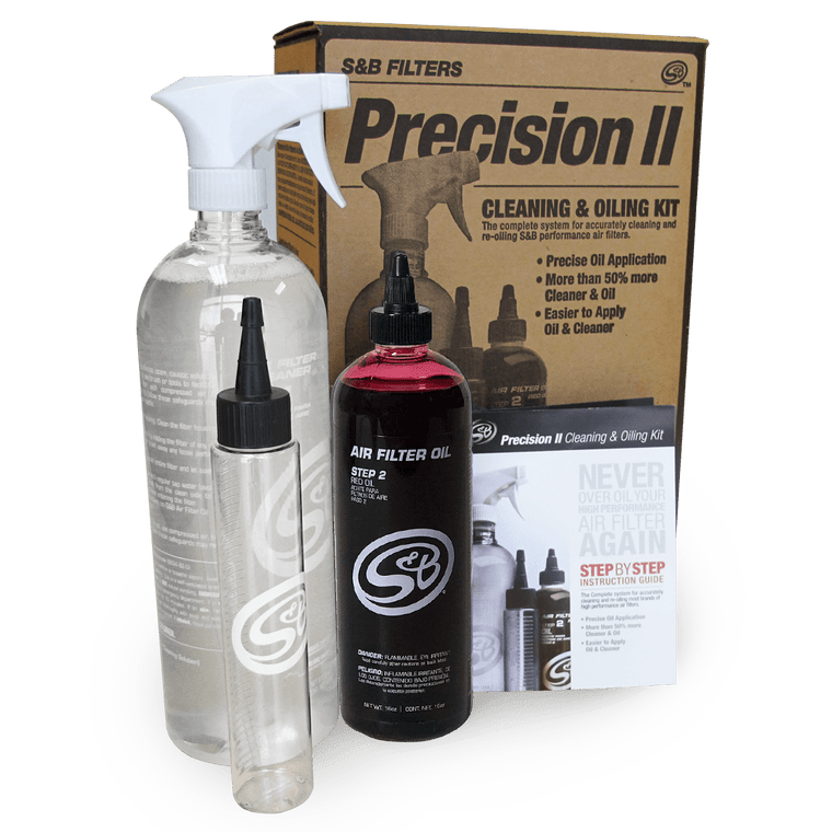 S&B Precision II: Cleaning & Oil Kit (Red Oil)