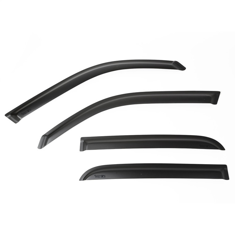 Rugged Ridge Window Visor Kit Black 04-06 Tundra Double Cab