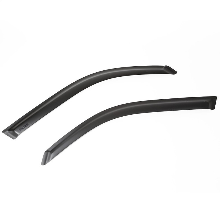 Rugged Ridge Front Window Visors Black 04-06 Tundra Double Cab