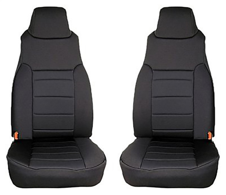 Rugged Ridge Neoprene Front Seat Covers 97-02 Jeep Wrangler TJ 13210.01