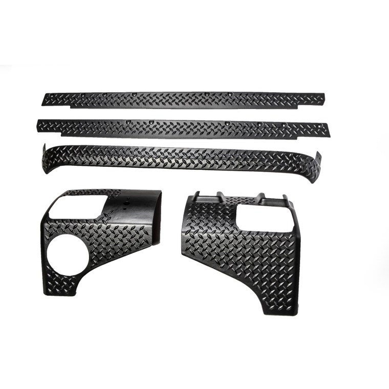 Rugged Ridge 5-Piece Body Armor Kit 2-Door 07-18 Jeep Wrangler