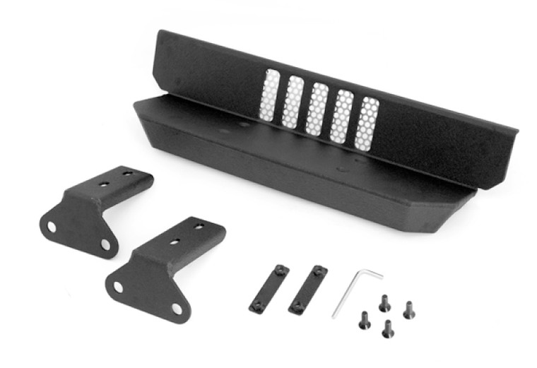 Rugged Ridge Aluminum XHD Rear Bumper Step 07-18 Jeep Wrangler