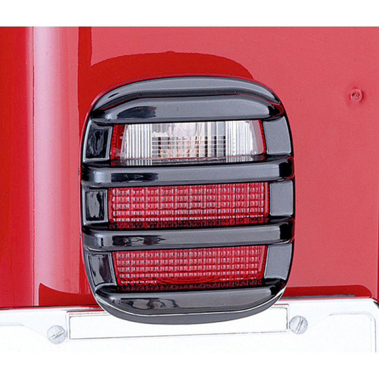 Rugged Ridge Tail Light Guards Smoke 76-06 Jeep CJ / Jeep Wrangler