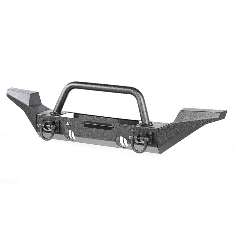 Rugged Ridge XHD Bumper Kit Overrider-HC Ft 07-18 Jeep Wrangler