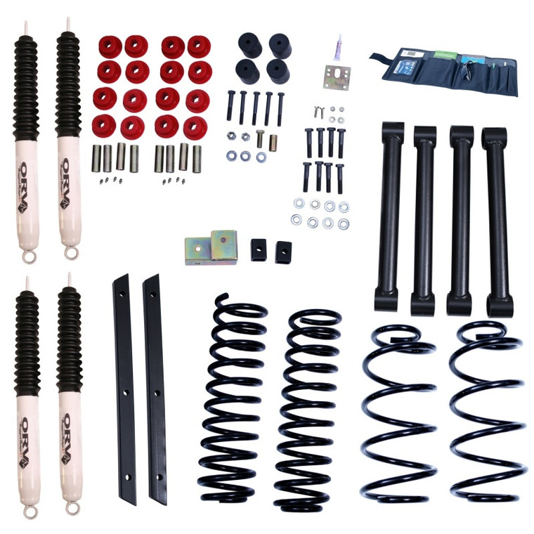 Rugged Ridge 2-In Lift Kit w/ Shocks 04-06 Jeep Wrangler Unl(LJ)