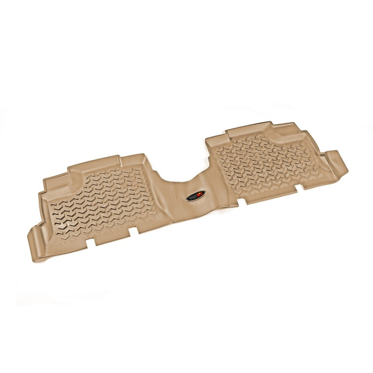 Rugged Ridge Floor Liner Rear Tan 2007-2018 Jeep Wrangler Unlimited JK 4 Dr