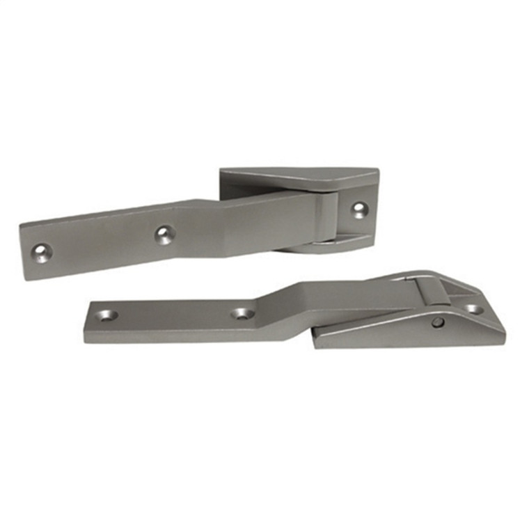 Rugged Ridge 97-02 Jeep Wrangler TJ Satin Stainless Steel Tailgate Hinge Set