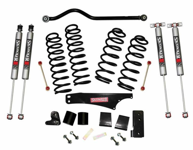 Skyjacker Suspension Lift Kit w/ Shock 2007-2017 Jeep Wrangler (JK) JK350BPMSR