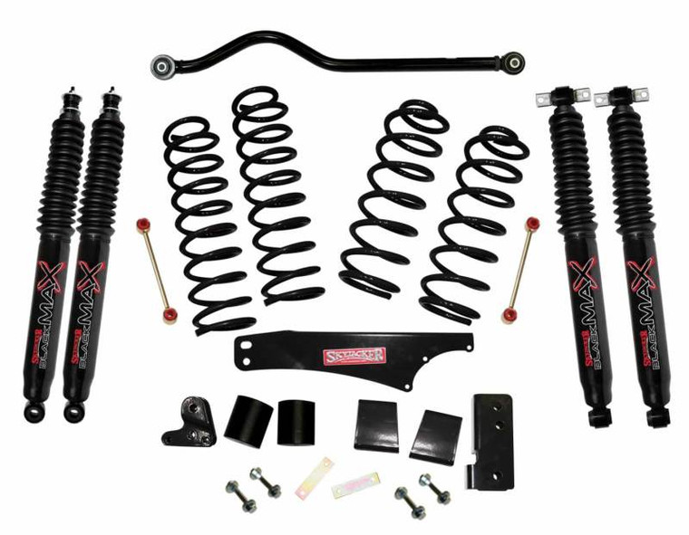 Skyjacker Suspension Lift Kit w/ Shock 2007-2017 Jeep Wrangler (JK) JK40BPBSR