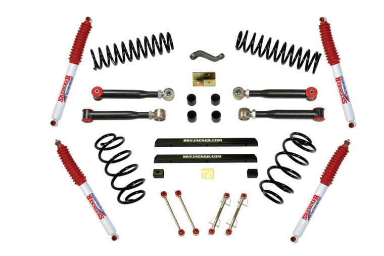 Skyjacker Suspension Lift Kit w/ Shock 2003-2006 Jeep Wrangler (TJ) TJ403BPHX