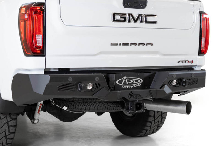 Addictive Desert Designs 2020 GM Sierra/Silverado 2500 Bomber HD Rear Bumper w/ Sensor cutouts