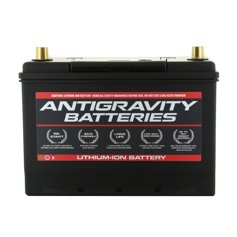 Antigravity Group 27 Lithium Car Battery w/Re-Start AG-27R-40-RS