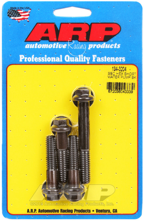 ARP SB Chevy Hex Short Water Pump Bolt Kit 134-3204
