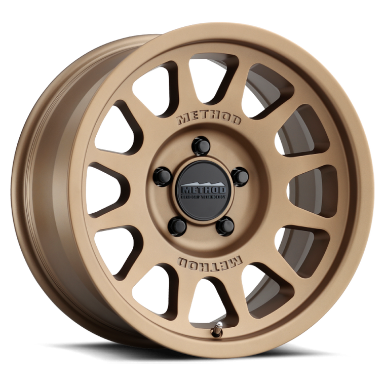 Method MR703 17x8.5 +35mm Offset 5x150 110.5mm CB Method Bronze Wheel